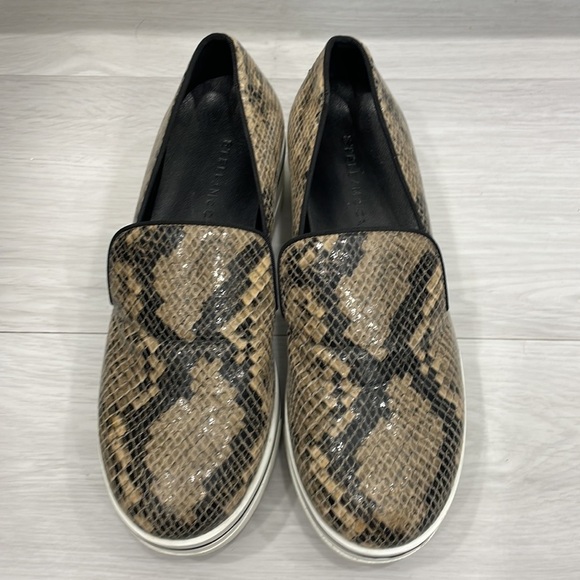 Stella McCartney Binx Python/Snakeskin Print Platform Shoes - Picture 2 of 16